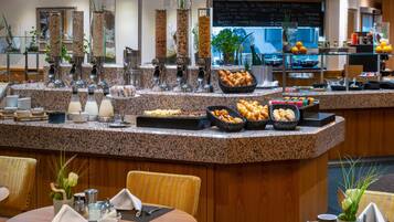 Daily buffet breakfast (EUR 25.00 per person)