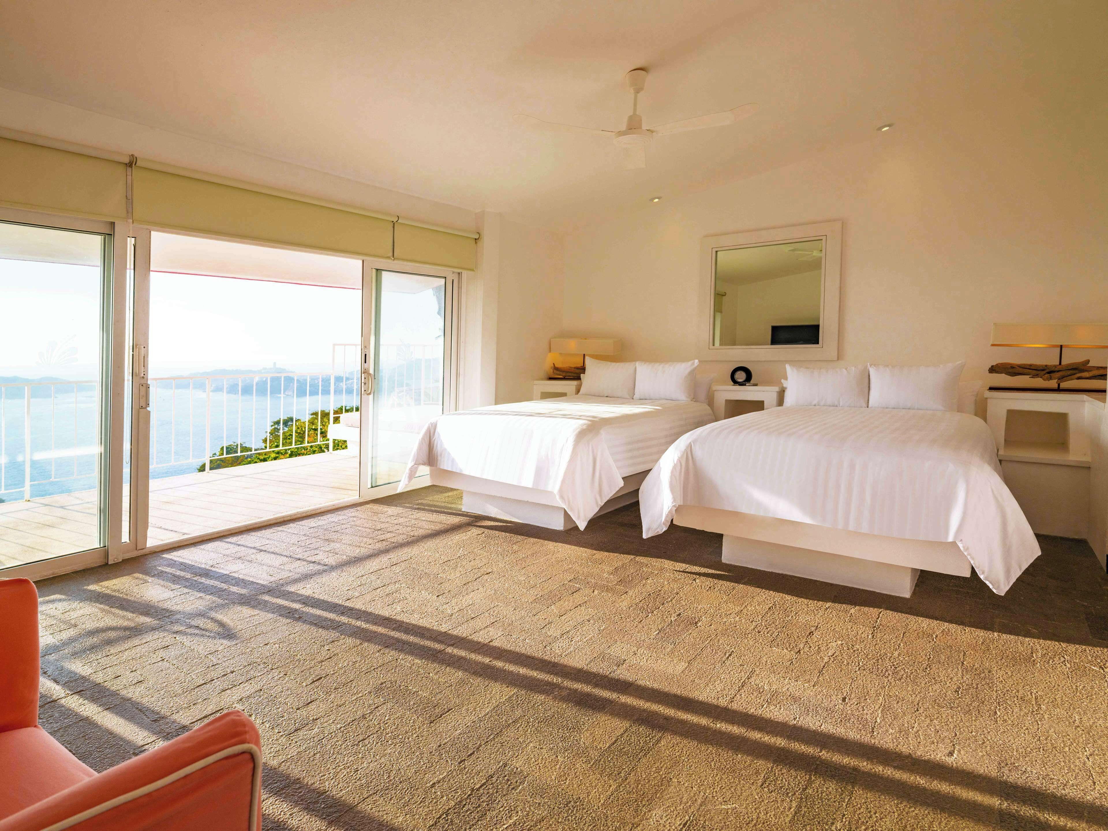 Casita with shared pool two beds | ミニバー、セーフティボックス (室内)、アイロン / アイロン台、WiFi (無料)