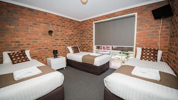 1 غرفة نوم وميني بار وواي فاي مجانًا وملاءات أسرّة