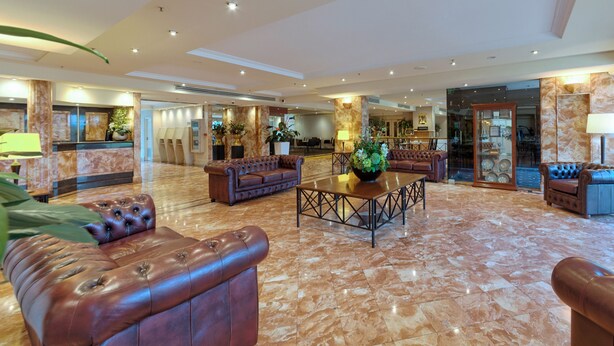 Sala de estar en el lobby