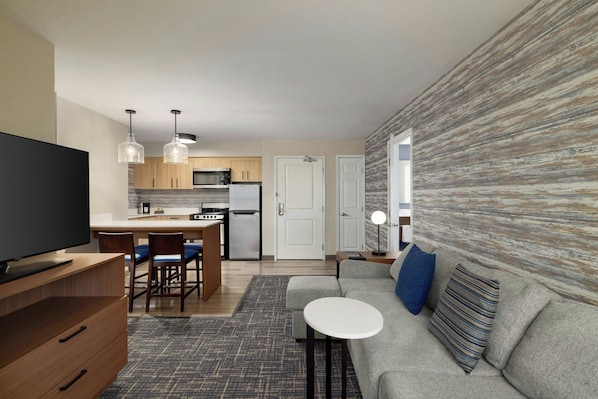 Living room - Residence Inn by Marriott Indianapolis Airport (Indianapolis)