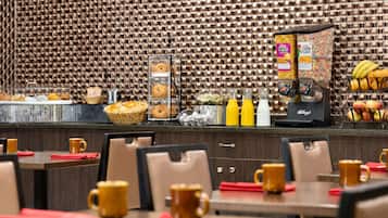 Free daily on-the-go breakfast
