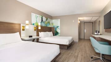 In-room safe, desk, blackout curtains, iron/ironing board