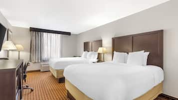 Desk, iron/ironing board, free WiFi, bed sheets