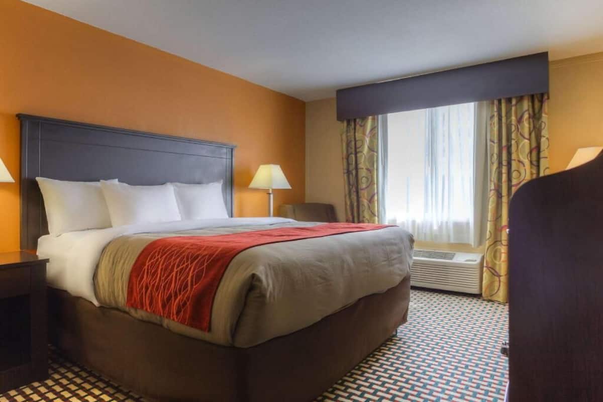 Bureau, fer et planche à repasser, accès au Wi-Fi (inclus)