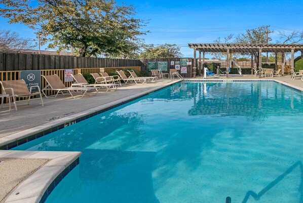 Seasonal outdoor pool