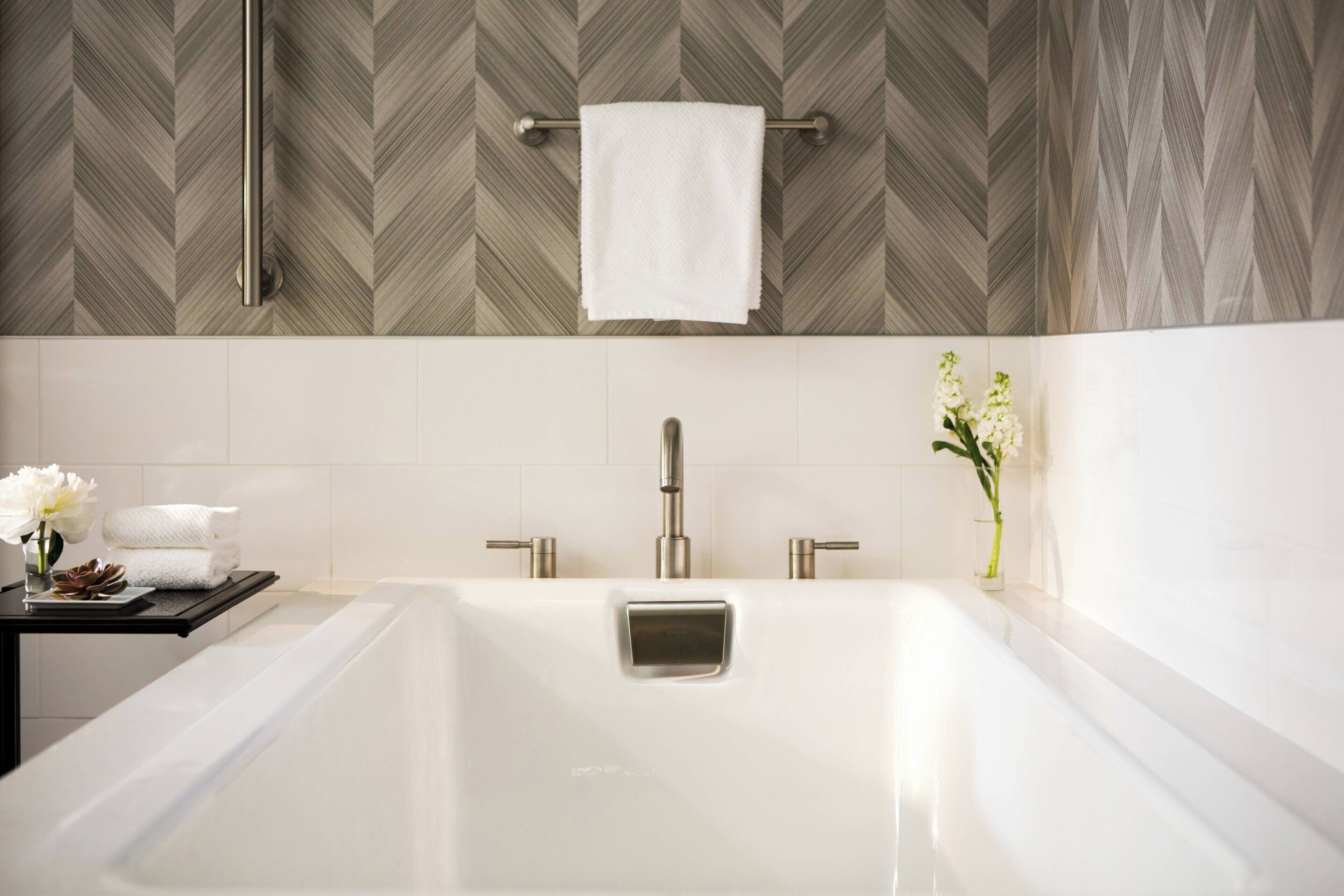 shower, free toiletries, hair dryer, bathrobes