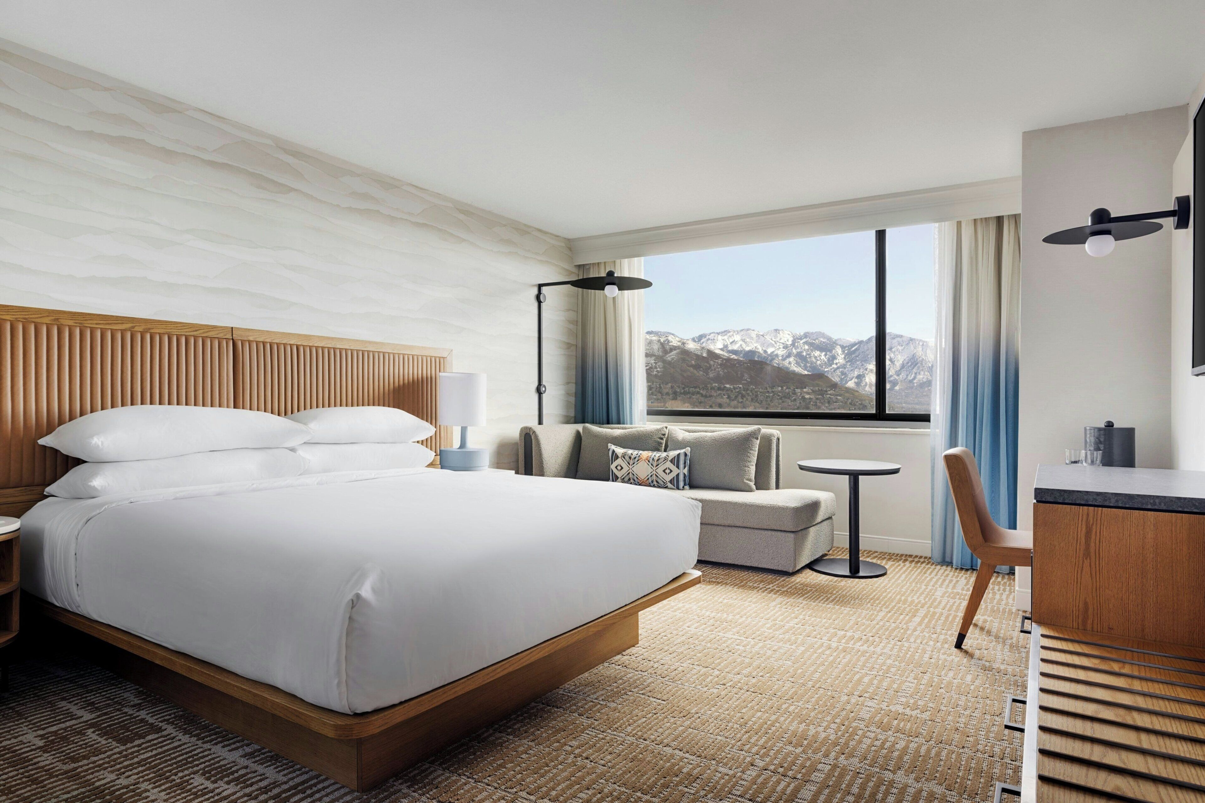 Premium bedding, minibar, in-room safe, desk