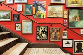 Interior detail at Hotel Lincoln