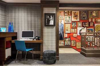 Business center at Hotel Lincoln