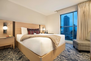 Pillow-top beds, in-room safe, desk, laptop workspace