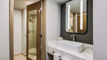 Shower, towels