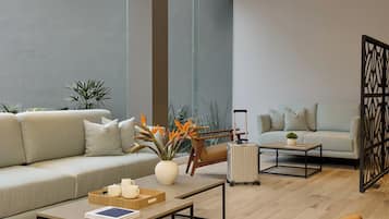 Sala de estar en el lobby