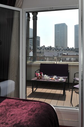 Utsikt fra overnattingsstedet