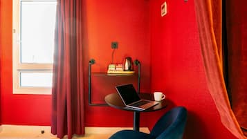 Pillow-top beds, in-room safe, desk, free cots/infant beds