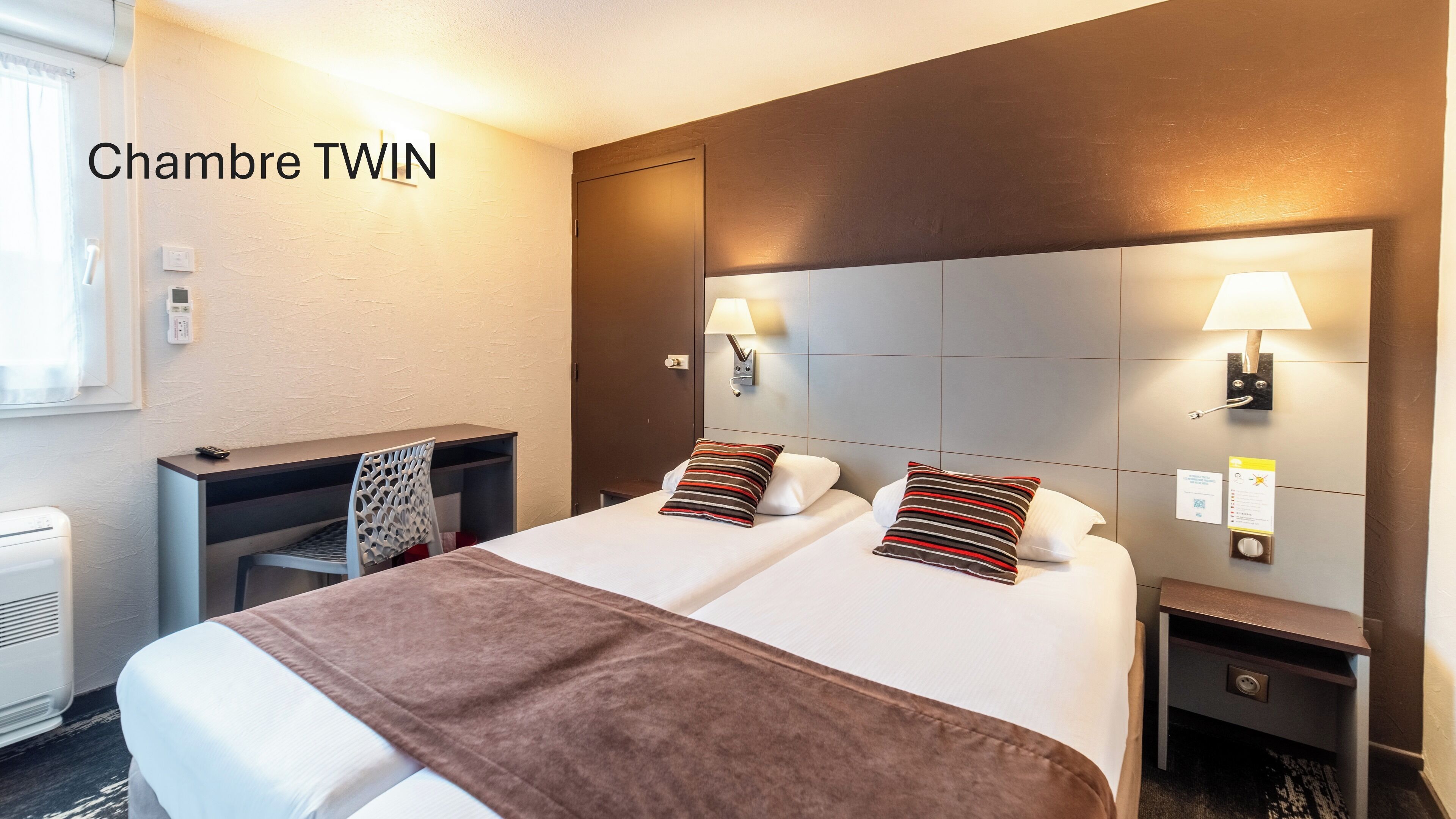 Premium bedding, individually decorated, individually furnished, desk