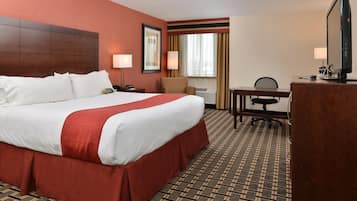 Premium bedding, desk, iron/ironing board, rollaway beds