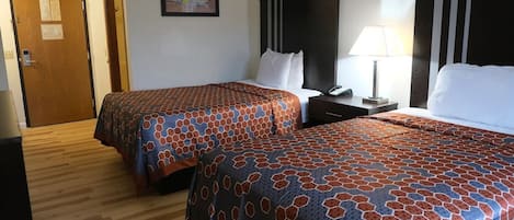 Chambre Standard, 2 lits doubles | 1 chambre, literie de qualité, bureau, fer et planche à repasser