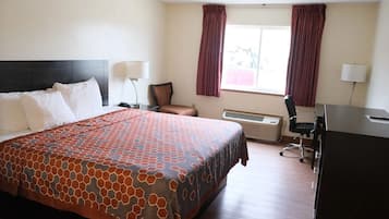 1 bedroom, premium bedding, desk, iron/ironing board