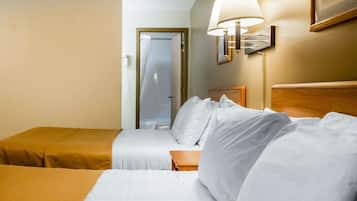 Free WiFi, bed sheets