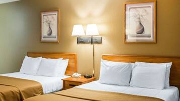 Wifi gratis y ropa de cama