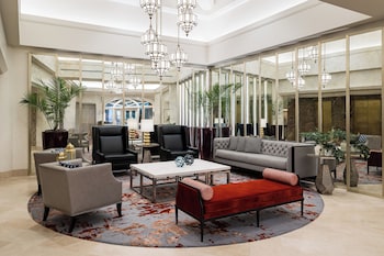 Reception area at Taj Campton Place