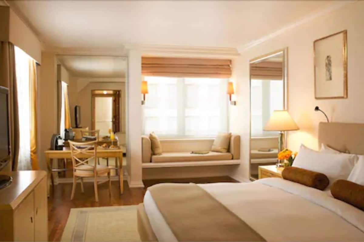 Presidential-suite - 1 kingsize-seng (Union Square) | Premium-sengetøj, minibar, pengeskab på værelset, skrivebord