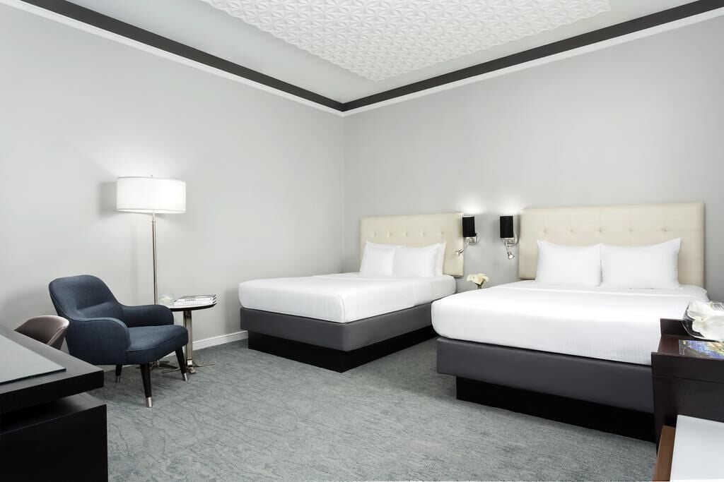 Premium bedding, down comforters, in-room safe, iron/ironing board