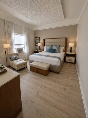 Peralatan tempat tidur premium, gebar bulu kapas, Wi-fi percuma 