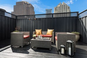 Penthouse Suite with Sofa Bed | Terrace/patio