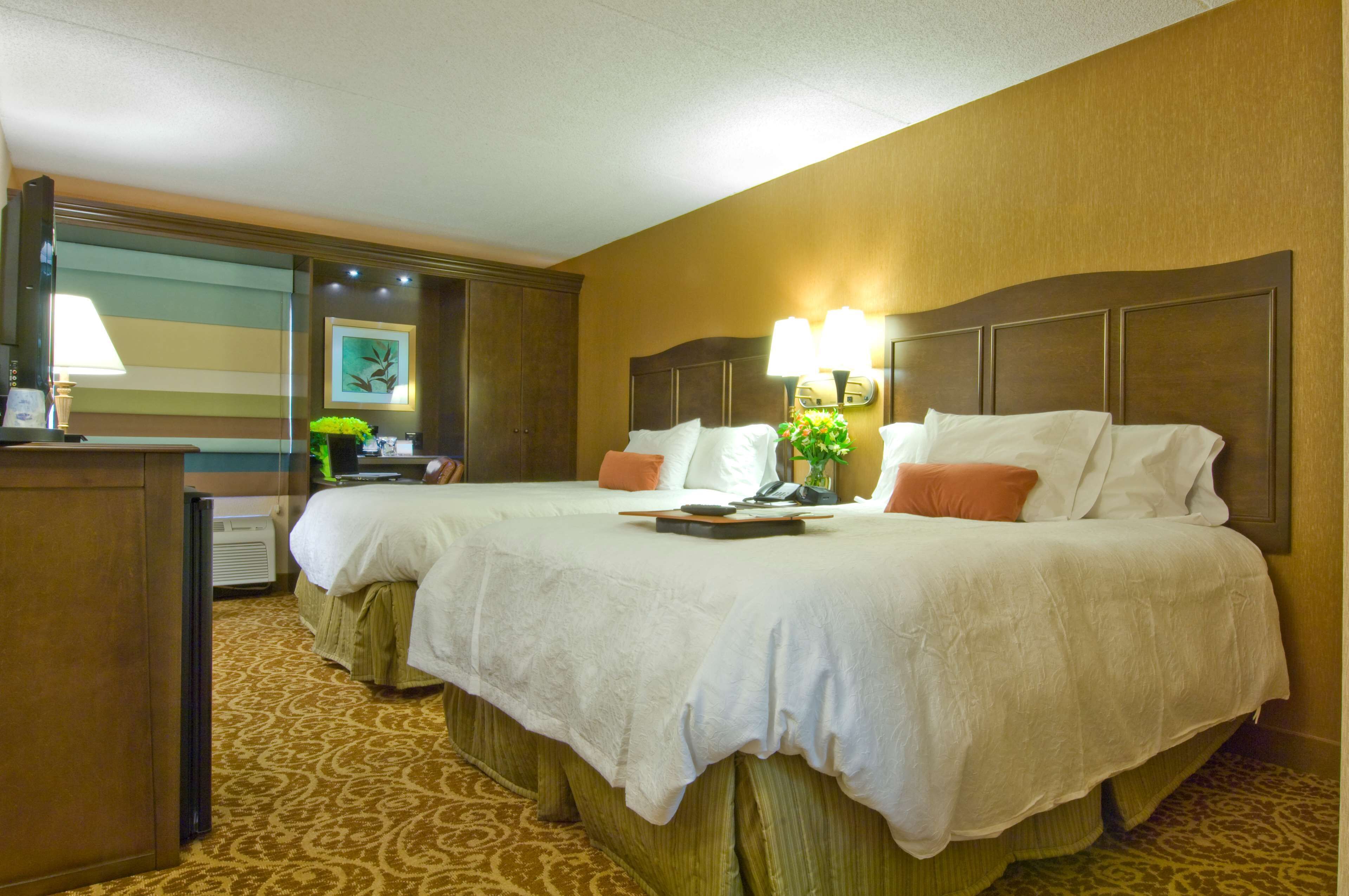 Two Queen Beds, Standard, Non-Smoking | Premium bedding, pillowtop beds, in-room safe, iron/ironing board