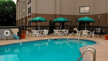 Seasonal outdoor pool