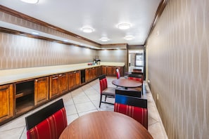 Free daily on-the-go breakfast