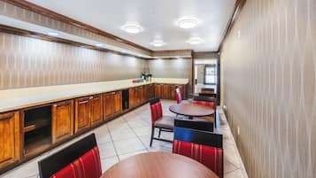 Free daily on-the-go breakfast