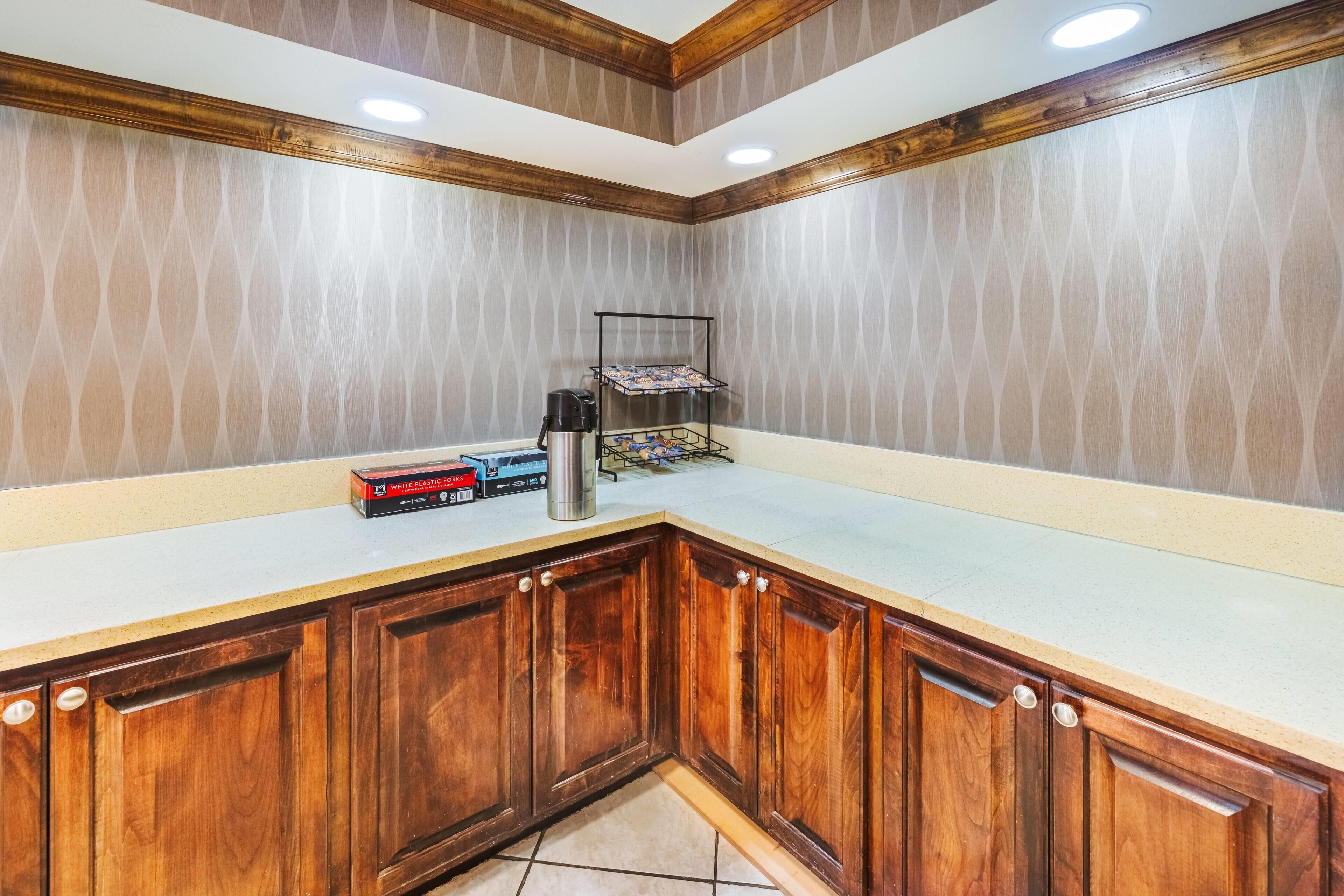 Free daily on-the-go breakfast 