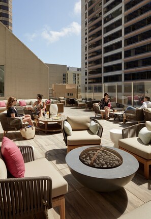 Terrasse sur le toit