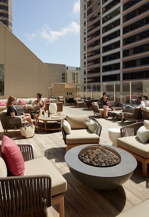 Terrasse sur le toit