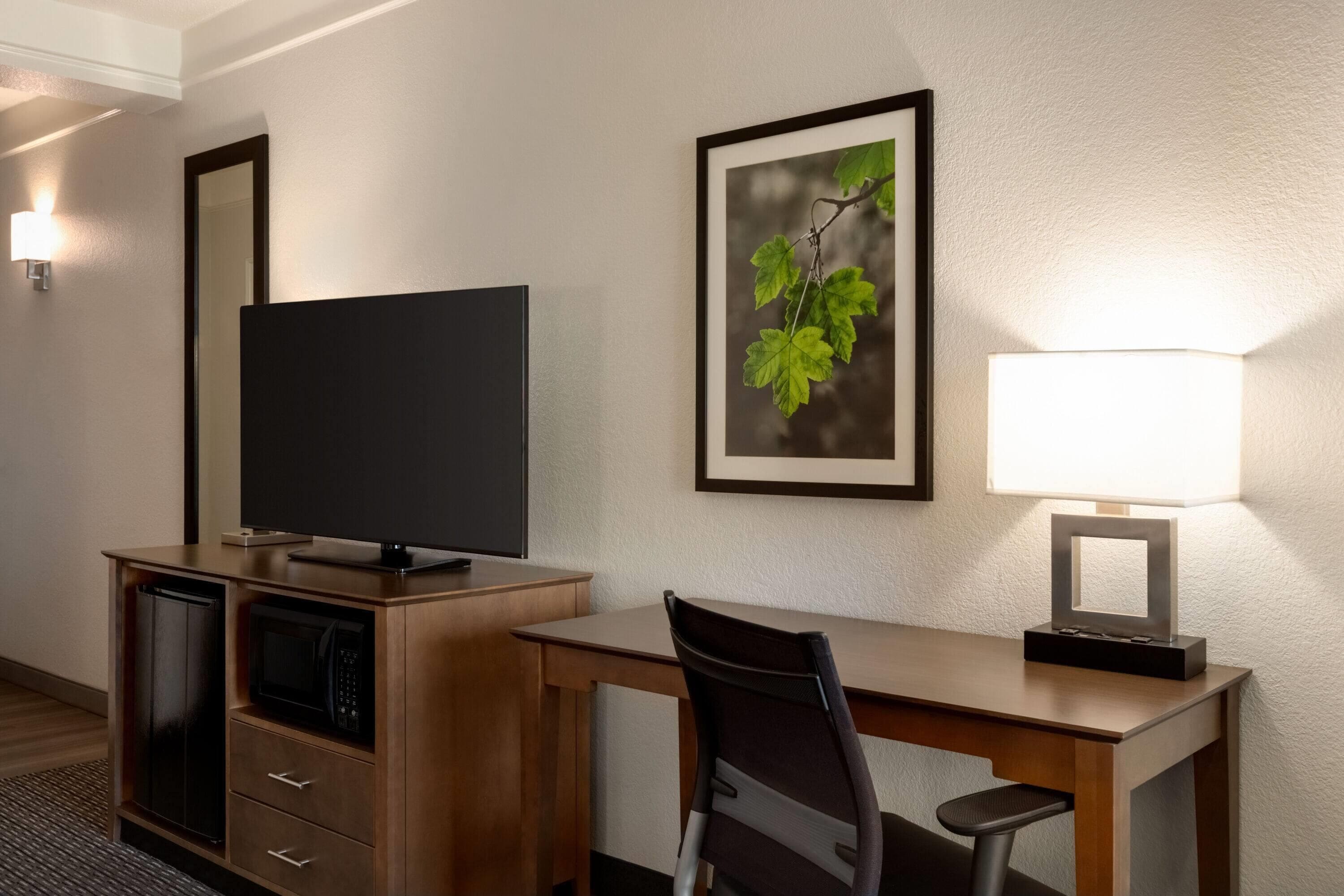 room, 2 double beds, non smoking | premium bedding, desk, blackout curtains, iron/ironing board