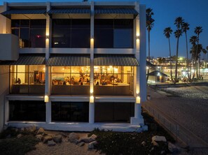 Blick auf den Strand 