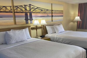 Double Room, 2 Double Beds, Smoking | Blackout drapes, iron/ironing board, rollaway beds, free WiFi