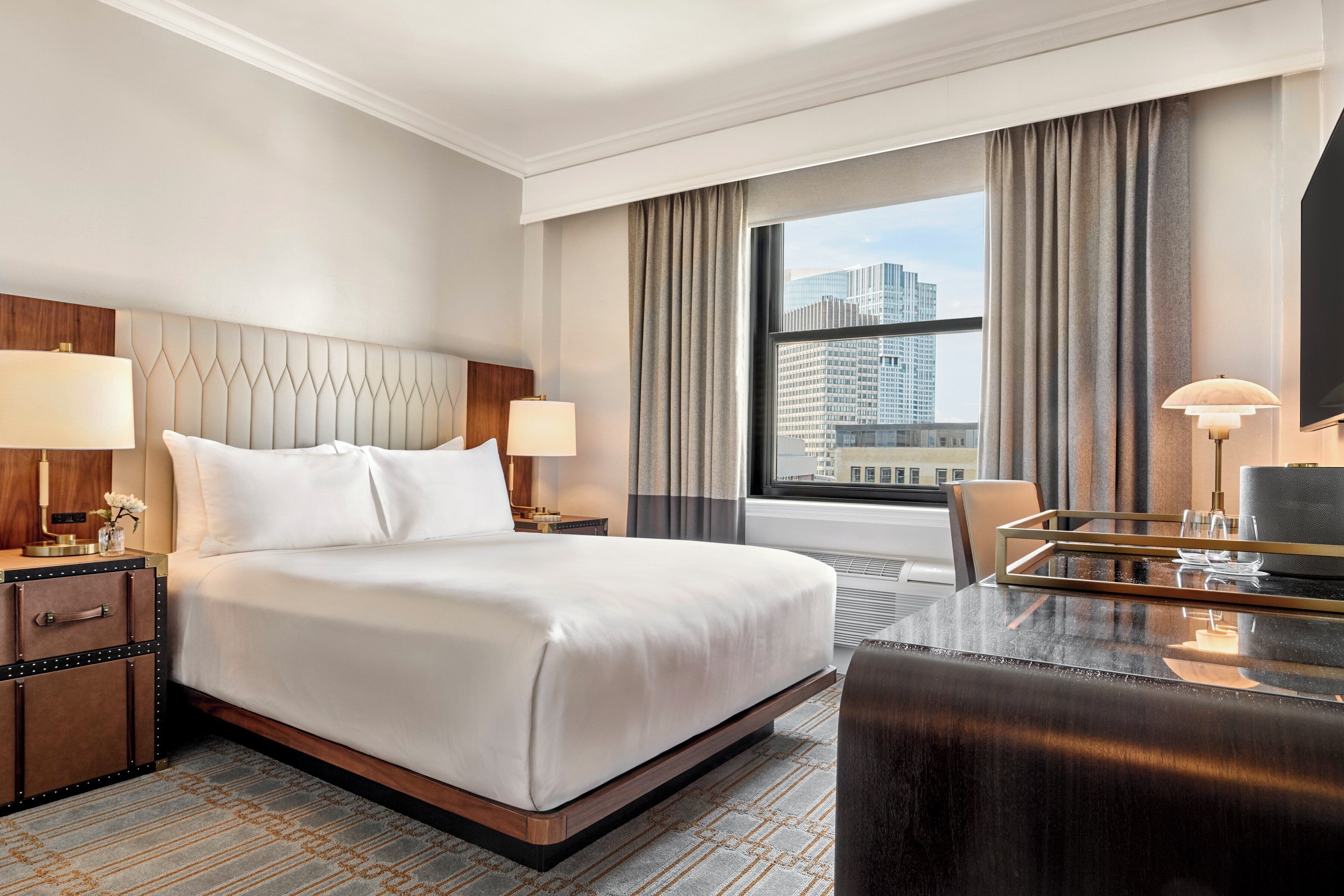 premium bedding, in-room safe, desk, blackout curtains