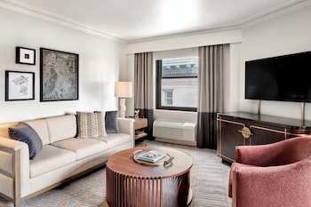 55-inch LCD TV with cable channels, TV, pay movies at Omni Parker House 