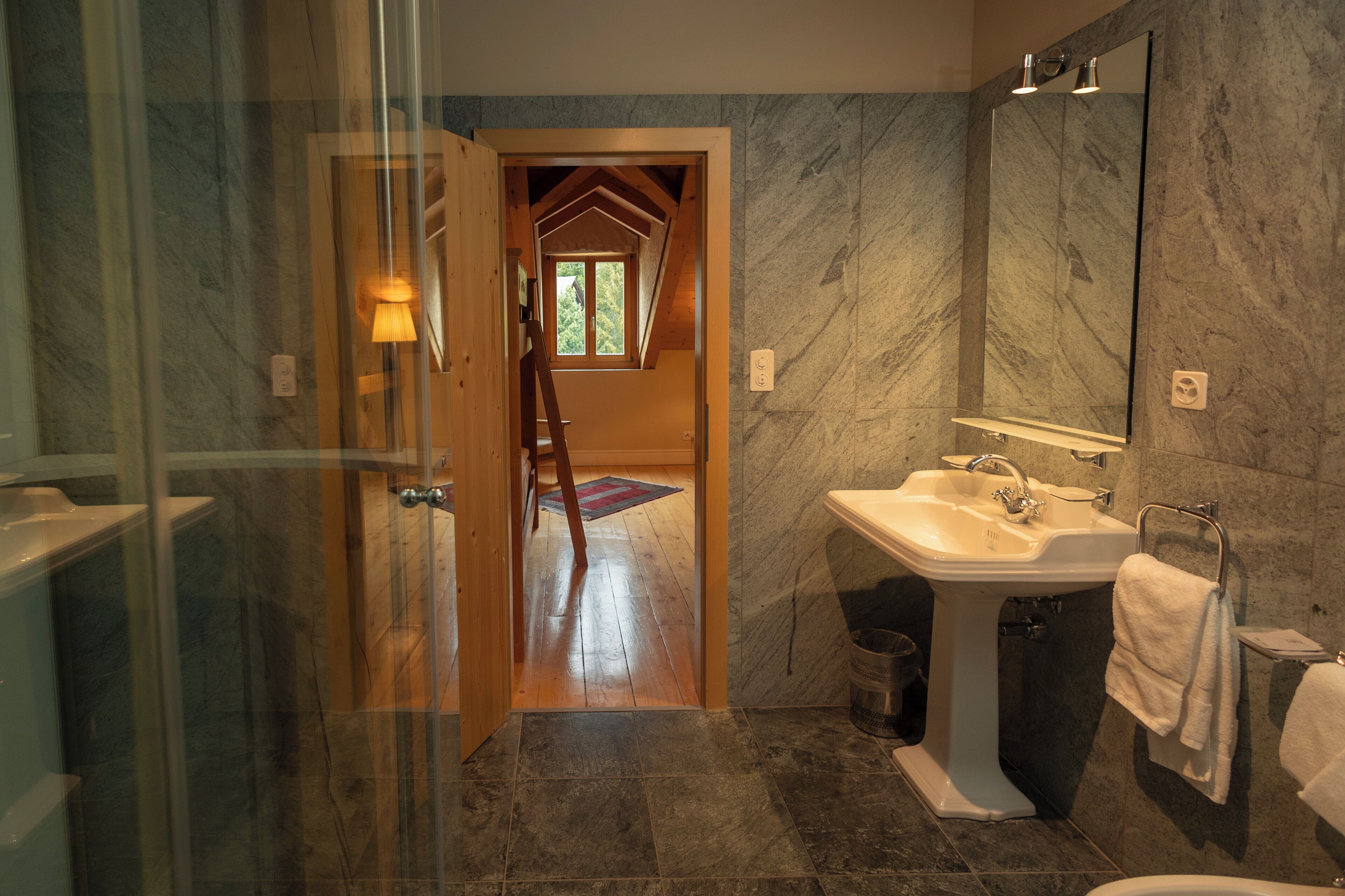 free toiletries, hair dryer, towels, soap