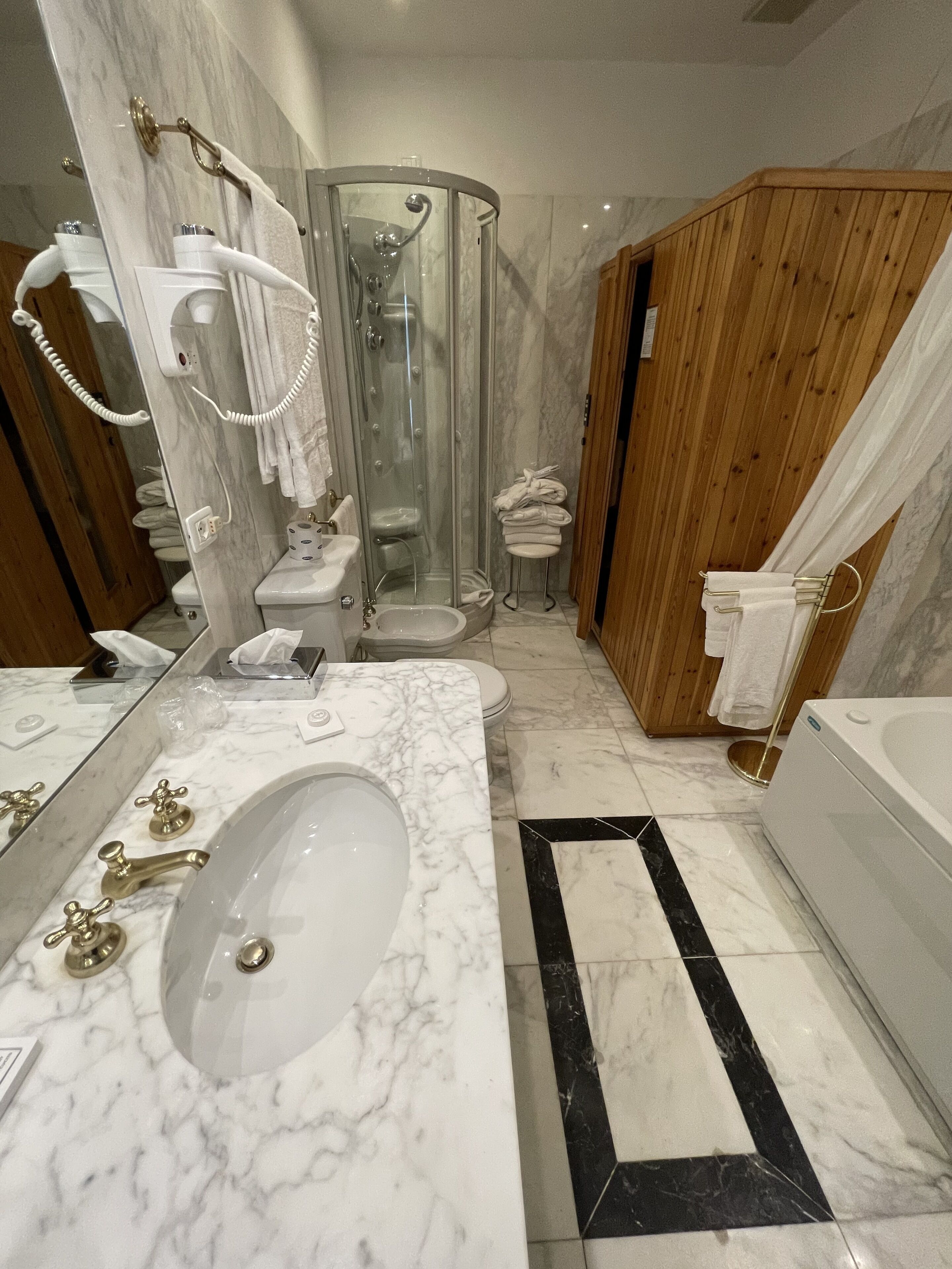 suite con sauna privata | room amenity