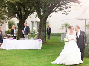 Espace mariage en plein air