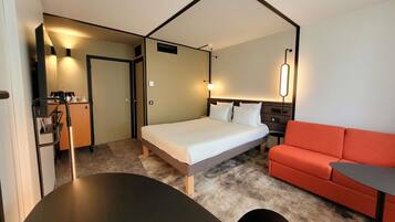 Premium bedding, minibar, in-room safe, desk