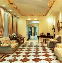 Sala de estar en el lobby