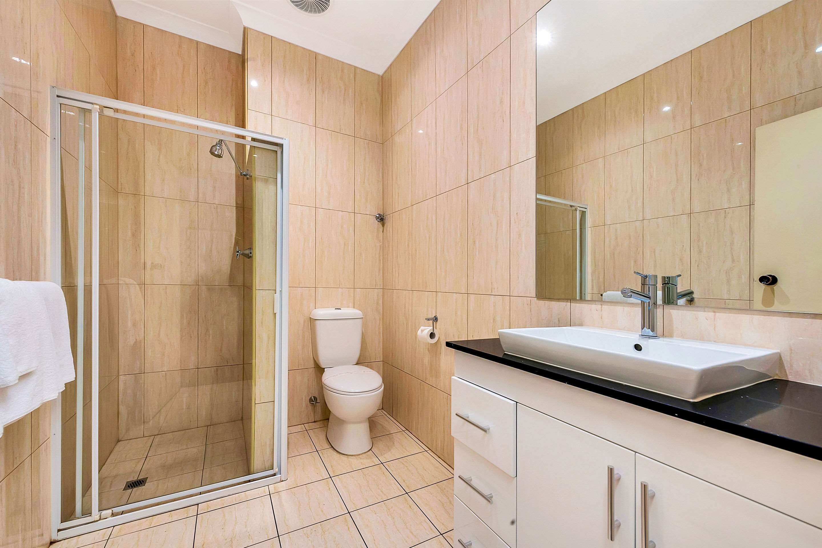 superior room, 1 king bed | bathroom | free toiletries, hair dryer, towels, soap