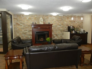 Lobby sitting area