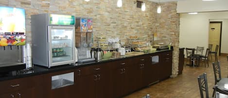 Petit déjeuner buffet compris